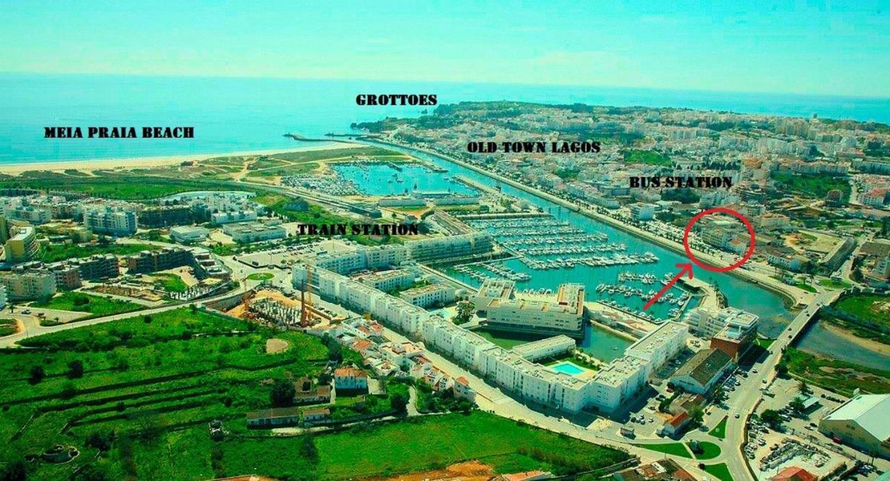 Central Lagos Apt With Marina Views Near Beaches Eksteriør bilde